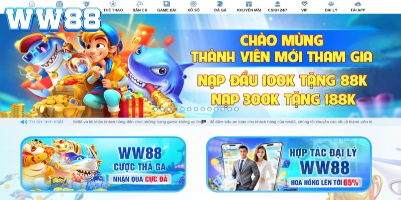 Đại lý WW88 - Một số đặc quyền cực kỳ hấp dẫn khi tham gia Các chương trình khuyến mãi đặc biệt